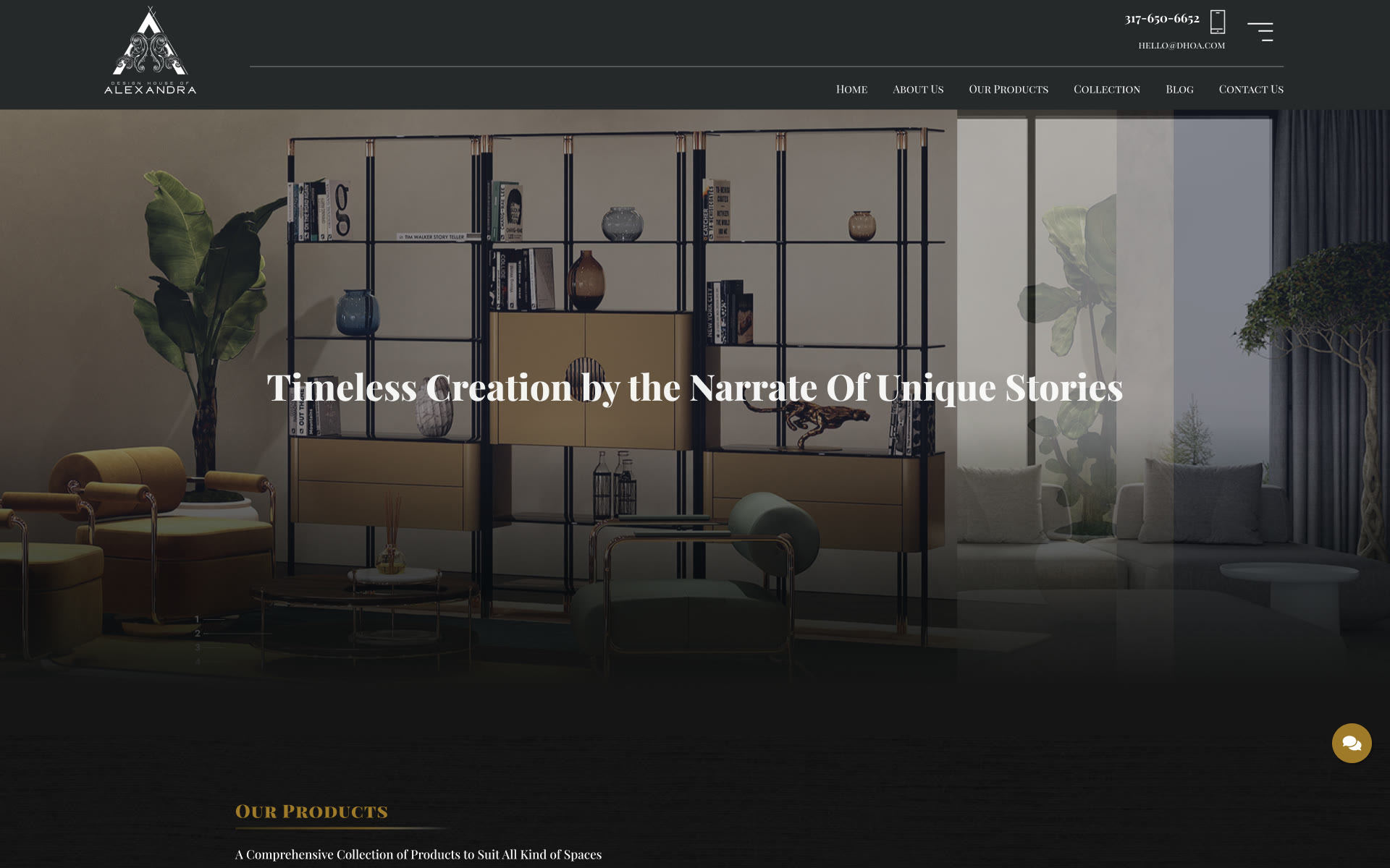 DHOA · Design House of Alexandra screenshot